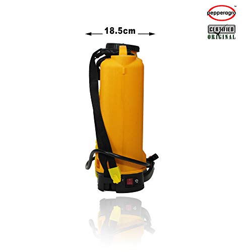 Hand Compression Sprayer/Garden Pressure Sprayer (16 Litre Battery Operated (Yellow))