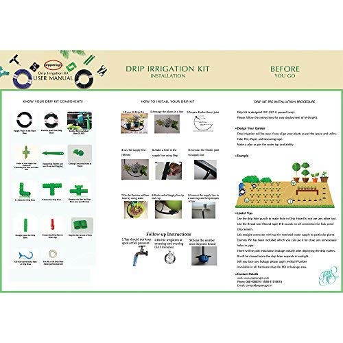 Automated Drip Irrigation Kit with "Vaikai" - Smart Gardening