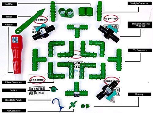 Automated Drip Irrigation Kit with "Vaikai" - Smart Gardening