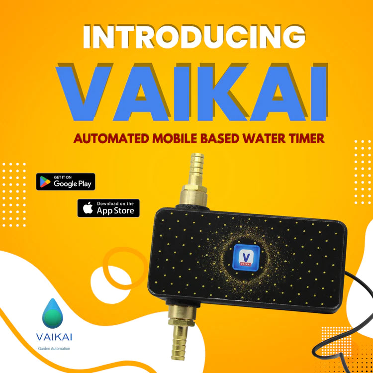 Automated Drip Irrigation Kit with "Vaikai" - Smart Gardening